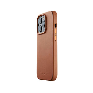  Mujjo Full Leather Case for iPhone 14 Pro, Tan 